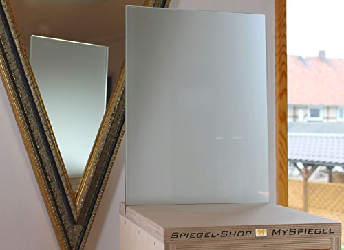MySpiegel.de Glasplatte Glas Polierte Kante Satiniert Milchglas Glasscheiben Glasboden Glaswand Glastisch in 6mm (90x55 cm) von MySpiegel.de
