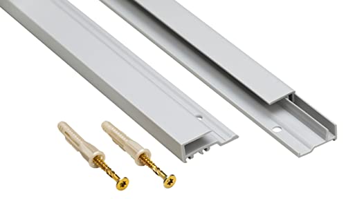 MySpiegel.de Spiegelwand-Montageprofil-Set Aus Hart-PVC (250 cm) von MySpiegel.de