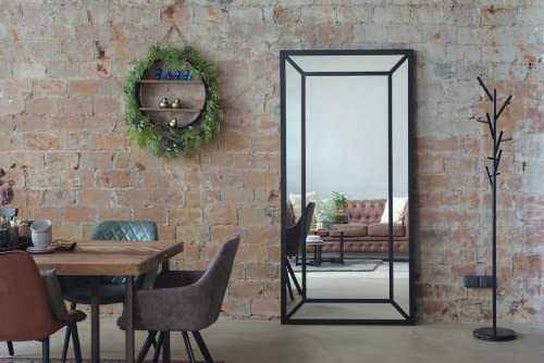 MySpiegel.de Varada Loft-Designspiegel - Tribus in schwarz (70 x 180 cm) von MySpiegel.de