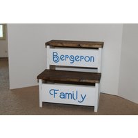 Bauernhocker, Kinderhocker, Kinderhocker von MySquareWoodworking