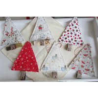 Tannenbaum 2Er Set Weihnachtsbaum Advent Weihnachten Geschenk Geldgeschenk Gutschein Deko Überraschung Winterzeit von MyStrickfein