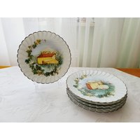 Limoges Sammelteller Käseteller Set 6 Stück Teller Porzellan Limoges Sammelteller Käseteller Set 6 Stück Teller Porzellan von MyStyleFashionCo