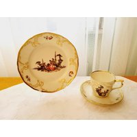 Rosenthal Sanssouci Teegedeck Tasse Untertasse Dessertteller Teetasse Kaffeetasse Sammeltasse von MyStyleFashionCo