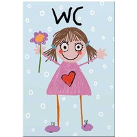 Toilettenschild Selbstklebend Alu-Verbund Türschild Toilette Kloschild Wc Schild Witzig Damen Herren Unisex Wickelraum 20x30cm Farbig Toilettenschild Selbstklebend Alu-Verbund Türschild Toilette Kloschild Wc Schild Witzig Damen Herren Unisex Wickelraum 20x30cm Farbig von MySweetheartDesign