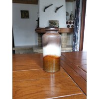 Scheurich Bodenvase 917 30 Mit Matter Glasur Und 70Er Jahre Zylinderform Wgp Fat Lava West Germany Mid-Century Mattierung von MySwissFind