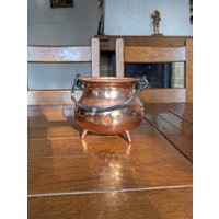 Schweizer Kupfertopf/Übertopf Handgemachter Blumentopf Übertopf von MySwissFinds
