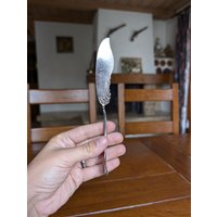 Wm Rogers & Son Vintage Buttermesser Mit Blumenmuster Silberplatte Sammlerstück Besteckteil Für Elegante Tischdekoration von MySwissFinds