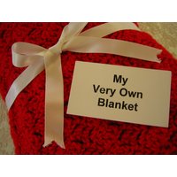 Valentinstag Rote Hand Gehäkelte Baby Oder Kleinkind-Decke Valentinstag Rote Hand Gehäkelte Baby Oder Kleinkind-Decke von MyVeryOwnBlanket