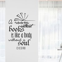 Cicero Inspirierende Motivation Wand Aufkleber Zitat Kunst Inspiriert Fokus Positive Buch Zimmer Dekor Ermutigung 24 X 18 Zoll von MyVinylStoryDecor