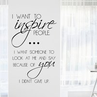 Ich Möchte Inspirieren Inspirierende Motivation Wand Aufkleber Zitat Kunst Für Zuhause Wohnzimmer Büro Dekor Dekorationen 17 X 28 Zoll von MyVinylStoryDecor