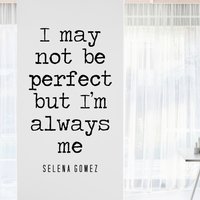 Selena Gomez Perfekte Inspirierende Motivation Wandtattoo Zitat Kunst Inspiriert Fokus Positive Haus Zimmer Dekor Ermutigung 30 X 17 In Selena Gomez Perfekte Inspirierende Motivation Wandtattoo Zitat Kunst Inspiriert Fokus Positive Haus Zimmer Dekor Ermutigung 30 X 17 In von MyVinylStoryDecor