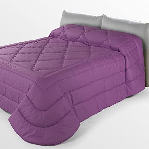 MyVorrei Steppdecke für französisches Bett und Winter, 200 x 290 cm, Bezug aus 100 % Baumwolle, Innenraum, Polyester, Gewicht 300 m, Bild von MyVorrei