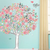 Frühlingsliebe Blumenbaum Wandsticker Aufkleber | Stk1017 von MyWallStickers