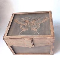 Holz Butterfly Box Mit Magnetverschluss | Gravierte Aufbewahrungskiste Rustikale Schmuckschatulle Handgefertigtes Gebeiztes Sperrholz Holz Butterfly Box Mit Magnetverschluss | Gravierte Aufbewahrungskiste Rustikale Schmuckschatulle Handgefertigtes Gebeiztes Sperrholz von MyWhiteMoon