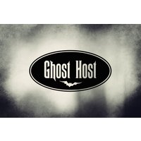 Ghost Host Oval Sign - Vinyl Wandtattoo von MyWonderLife