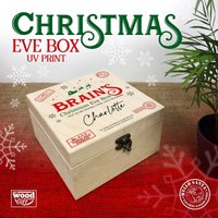 Personalisierte Heiligabend Box Uv Druck, Holz Box, Benutzerdefinierte Memory Personalisiertes Geschenk Für Neujahr von MyWoodGift