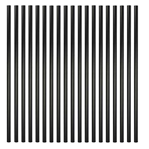 myard 4 x 4 (die tatsächliche 3,5 x 3,5) Zoll Post Base Cover Rock Flansch W/Schrauben für Deck Veranda Handlauf Reling Unterstützung Trim Qty 50 Classic Round Iron Balusters von Myard