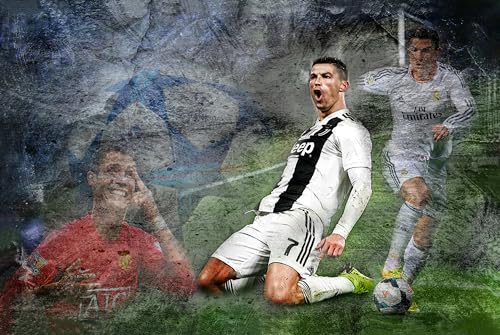 Myartstyle - BILDER Plakat, Leinwand Poster 40 x 30 cm C. Ronaldo Sport Fußball Beste Spieler OHNE RAHMEN P-Sp-205-48 Myartstyle - BILDER Plakat, Leinwand Poster 40 x 30 cm C. Ronaldo Sport Fußball Beste Spieler OHNE RAHMEN P-Sp-205-48 von Myartstyle