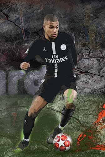 Myartstyle - BILDER Plakat, Poster 40 x 30 cm Kylian Mbappe Sport Fußball Beste Spieler OHNE RAHMEN P-Sp-205-40 Myartstyle - BILDER Plakat, Poster 40 x 30 cm Kylian Mbappe Sport Fußball Beste Spieler OHNE RAHMEN P-Sp-205-40 von Myartstyle