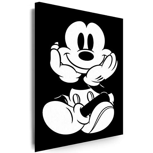 Myartstyle - Bilder Film Cartoons Tiere Kinder Micky Maus 115 x 75 cm LeinWandBilder XXL - 1 Teilige WandBilder Art 3D Modern Kunstdrucke w-a-2042-101 von Myartstyle