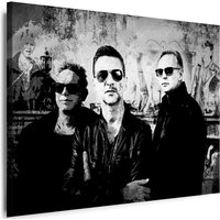 Leinwand Bilder Depeche Mode Musik Band Kunstdruck Wandbilder Canvas von Myartstyle24