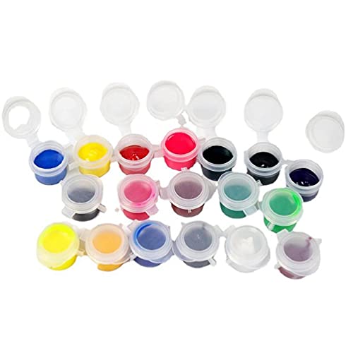 18 Farben Epoxid-Pigmentpaste, Harz-Farbstoff, je 2 g, Harzfarbe, einfarbig, für Schmuckherstellung, DIY, Handwerk von Myazs