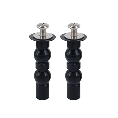 2 Stück Universal-WC-Deckelschrauben, WC-HardwareToilette für Sitzbefestigung, Schrauben mit zwei erweiterbaren Kugeln, einfach zu installieren 2 Stück Universal-WC-Deckelschrauben, WC-HardwareToilette für Sitzbefestigung, Schrauben mit zwei erweiterbaren Kugeln, einfach zu installieren von Myazs