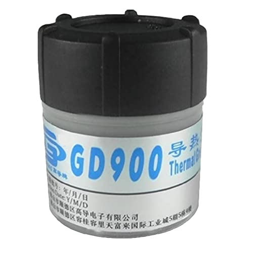 Myazs GD900 Thermoleitpaste Fett CPU GPU Kühlkörper Compound für Thermostat Prozessor Laptop Kühlung LED Licht Myazs GD900 Thermoleitpaste Fett CPU GPU Kühlkörper Compound für Thermostat Prozessor Laptop Kühlung LED Licht von Myazs