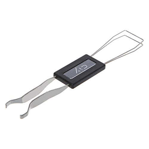 Myazs Metallschaftabzieher, mechanische Tastatur für Schlüsselabzieher, Tastenkappe zum Entfernen von Schlüsseln, Stahl-Tastenkappen mit rutschfester Tastenkappe, Set Cherry Mx von Myazs