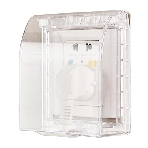 Universal 86 Typ Wandsteckdose Wasserdichte Box Platte für Abdeckung Innen Außen Steckdose Box Abdeckung Buchse Schutz Wasserdicht Universal 86 Typ Wandsteckdose Wasserdichte Box Platte für Abdeckung Innen Außen Steckdose Box Abdeckung Buchse Schutz Wasserdicht von Myazs