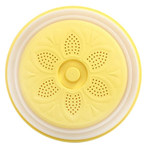 Zusammenklappbare Mikrowellen-Abdeckungen, öldicht, hitzebeständig, multifunktional, Frischhalteabdeckung, Küchenzubehör, Mikrowellenteller-Abdeckung, zusammenklappbar von Myazs