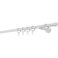 mydeco Gardinenstange "20mm Cap Wandträger 12 cm", 1 läufig-läufig, Fixmaß von Mydeco