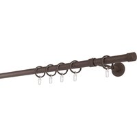 mydeco Gardinenstange "20mm Cap Wandträger 14 cm", 1 läufig-läufig, Fixmaß von Mydeco