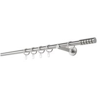 mydeco Gardinenstange "20mm Rillcube Wandträger 12 cm", 1 läufig-läufig, Fixmaß von Mydeco