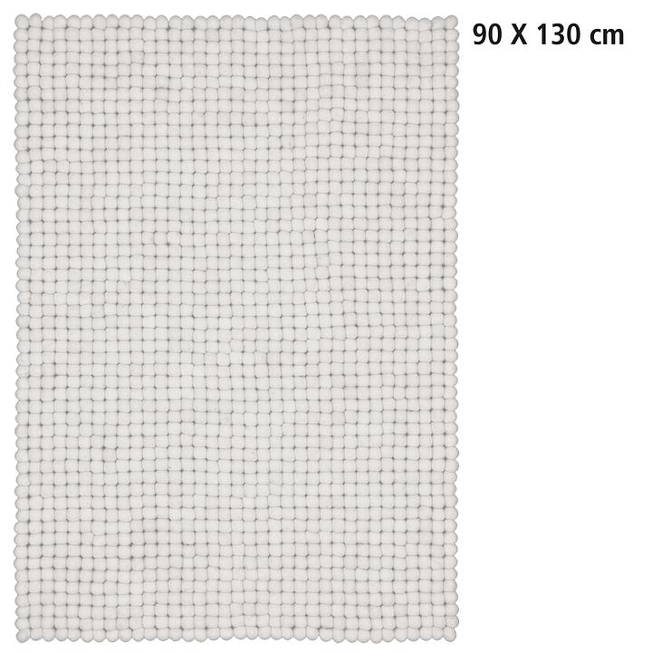 Design-Filzkugel-Teppich 'Linea' 90x130 cm DIREKTVERSAND von Myfelt