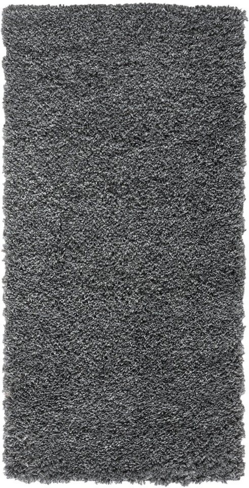 Hochflor-Teppich My Shaggy, Myflair Möbel & Accessoires, rechteckig, Höhe: 37 mm, Shaggy, Uni-Farben, leicht glänzend, Microfaser, extra flauschig von Myflair Möbel & Accessoires