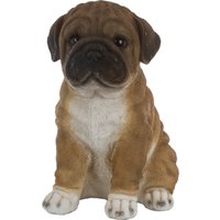 Myflair Möbel & Accessoires Dekofigur "Mops", Hund, braun, sitzend, Wohnzimmer von Myflair Möbel & Accessoires
