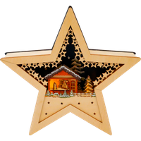 Myflair Möbel & Accessoires Dekostern LED-Beleuchtung, batteriebetrieben von Myflair Möbel & Accessoires