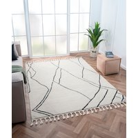 Myflair Möbel & Accessoires Hochflor-Teppich "Moroccan Drawline", rechteckig von Myflair Möbel & Accessoires