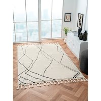 Myflair Möbel & Accessoires Hochflor-Teppich "Moroccan Drawline", rechteckig von Myflair Möbel & Accessoires