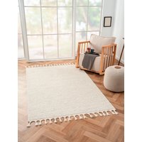 Myflair Möbel & Accessoires Hochflor-Teppich "Moroccan Pureness", rechteckig, moderner Teppich, Uni Farben, flauschig weich durch Hochflor von Myflair Möbel & Accessoires