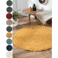 Myflair Möbel & Accessoires Hochflor-Teppich "My Shaggy" rund 37 mm Höhe Shaggy, Uni Farben, leicht glänzend, Microfaser, extra flauschig Myflair Möbel & Accessoires Hochflor-Teppich "My Shaggy" rund 37 mm Höhe Shaggy, Uni Farben, leicht glänzend, Microfaser, extra flauschig von Myflair Möbel & Accessoires