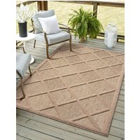 Myflair Möbel & Accessoires Teppich "Amara", rechteckig, Uni Farben, Hoch-Tief Effekt, Outdoor geeignet, Balkon, Terrasse von Myflair Möbel & Accessoires