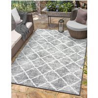 Myflair Möbel & Accessoires Teppich "Astral Lagerräumung", rechteckig, 6 mm Höhe, modernes Rauten Design, Outdoor geeignet, Balkon, Terrasse von Myflair Möbel & Accessoires