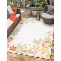 Myflair Möbel & Accessoires Teppich "Isla, LAGERRÄUMUNG" rechteckig 6 mm Höhe Wendeteppich, Blumen, mit Bordüre, Outdoor geeignet, Balkon, Terrasse Myflair Möbel & Accessoires Teppich "Isla, LAGERRÄUMUNG" rechteckig 6 mm Höhe Wendeteppich, Blumen, mit Bordüre, Outdoor geeignet, Balkon, Terrasse von Myflair Möbel & Accessoires