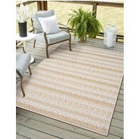 Myflair Möbel & Accessoires Teppich "Piazza Lagerräumung", rechteckig, 8 mm Höhe, modernes Design, gestreift, In & Outdoor geeignet, Balkon, Terrasse von Myflair Möbel & Accessoires