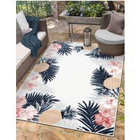 Myflair Möbel & Accessoires Teppich "Sunny, LAGERRÄUMUNG" rechteckig 8 mm Höhe Blumen Motiv, mit Bordüre, Outdoor geeignet, Balkon, Terrasse Myflair Möbel & Accessoires Teppich "Sunny, LAGERRÄUMUNG" rechteckig 8 mm Höhe Blumen Motiv, mit Bordüre, Outdoor geeignet, Balkon, Terrasse von Myflair Möbel & Accessoires