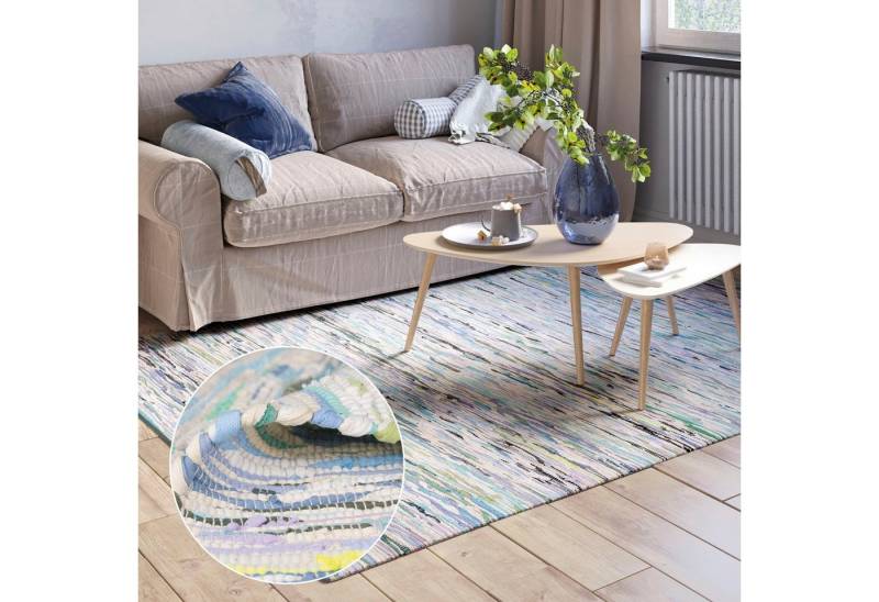 Myflair Möbel & Accessoires Teppich Ameer, rechteckig, Höhe: 10 mm, Handweb Teppich, 90% Baumwolle, handgewebt, Scandi von Myflair Möbel & Accessoires