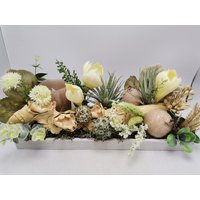 Blumengesteck Gesteck Herbstgesteck Herbstdeko Led-Kerze Blüten Sukkulenten Granatäpfel Blumengesteck Gesteck Herbstgesteck Herbstdeko Led-Kerze Blüten Sukkulenten Granatäpfel von MyfleurDE