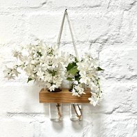Pflanzen Wanddeko Mit Holz Hängevase Reagenzglas Vasen Für Die Wand Wanddekoration Geschenk Pflanzenliebhaber Pflanzen Wanddeko Mit Holz Hängevase Reagenzglas Vasen Für Die Wand Wanddekoration Geschenk Pflanzenliebhaber von Myflowermeadow